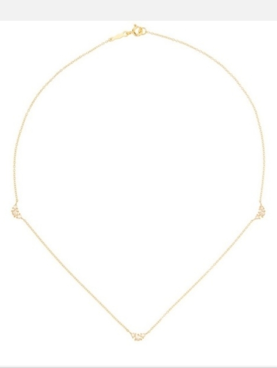 Catbird Jewelry - Catbird Snow Queen / Sleeping Beauty Necklace Gold Diamond / Slumberous Light
